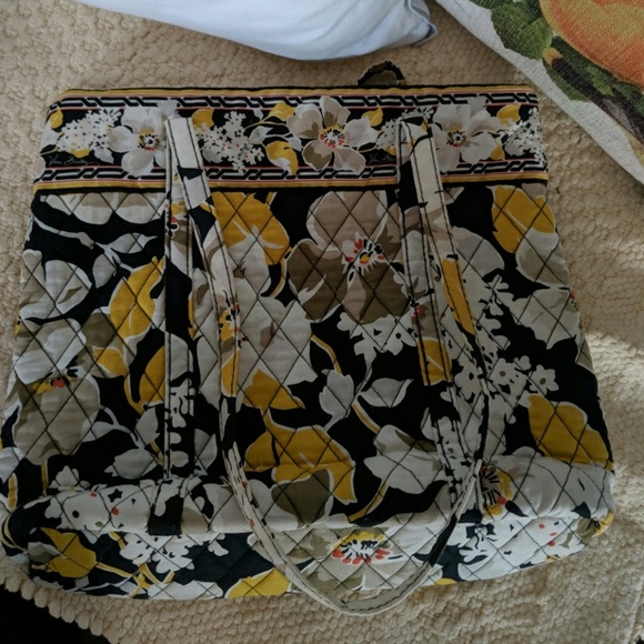 Vera Bradley quilted tote bag floral - Picture 8 of 8